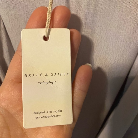 🐦⬛HOST PICK🐦⬛ NWT- Grade & Gather light purple tone- Size Medium - Picture 2 of 5